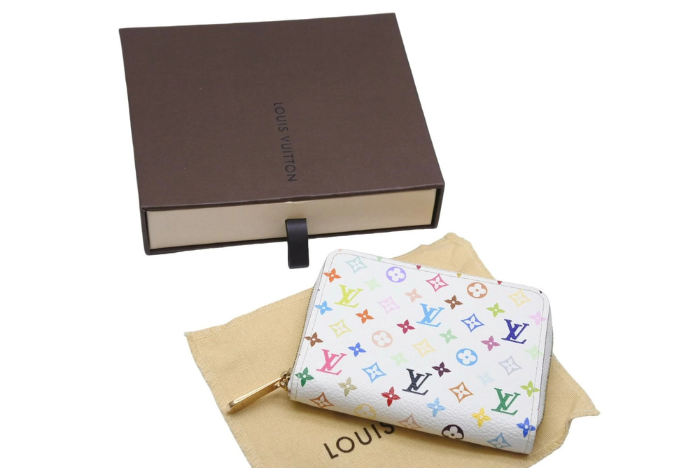 LOUIS VUITTON Monogram Multicolor Zippy Coin Case